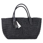 Black Leather Anya Hindmarch Handbag