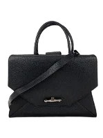 Black Leather Givenchy Handbag