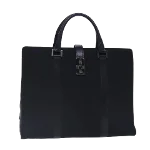 Black Canvas Gucci Briefcase