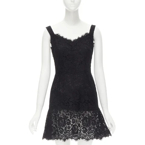 Black Lace Dolce & Gabbana Dress