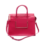 Pink Leather Roger Vivier Shoulder Bag