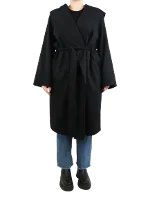 Black Nylon The Row Coats