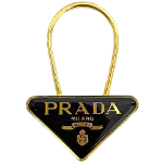 Gold Fabric Prada Charm