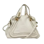 White Leather Chloé Paraty