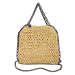 Beige Raffia Stella McCartney Falabella