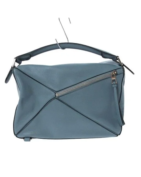 Blue Leather Loewe Handbag
