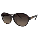 Brown Plastic Salvatore Ferragamo Sunglasses