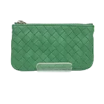 Green Leather Bottega Veneta Key Holder