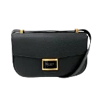 Black Leather Kate Spade Shoulder Bag