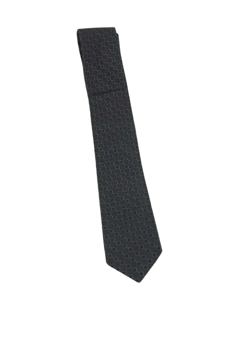 Black Silk Hugo Boss Tie
