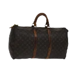 Brown Canvas Louis Vuitton Keepall