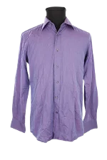 Purple Cotton Dior Shirt