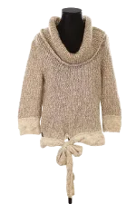 Beige Wool Moschino Sweater