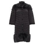 Black Fur Fendi Coat