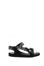 Black Plastic Arizona Love Sandals