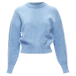 Blue Wool Alexander McQueen Sweater