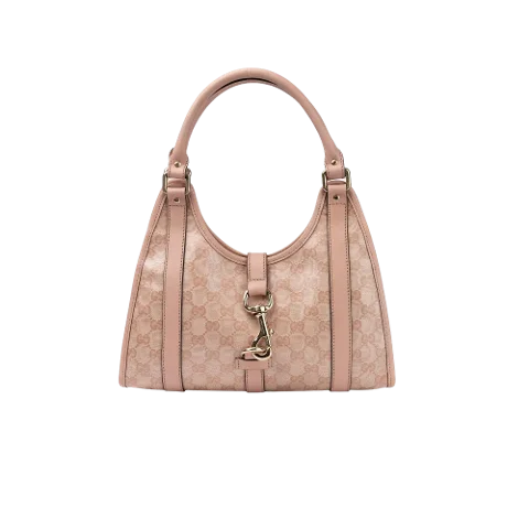 Pink Leather Gucci Jackie