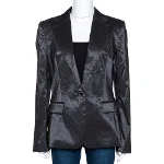 Black Cotton Just Cavalli Blazer