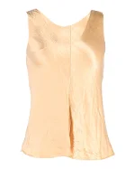 Gold Fabric The Row Top