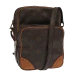 Brown Canvas Louis Vuitton Amazone