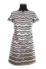 Silver Polyester Courrèges Dress