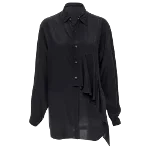 Black Wool Comme des Garçons Shirt