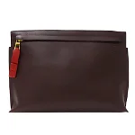 Red Leather Loewe Clutch