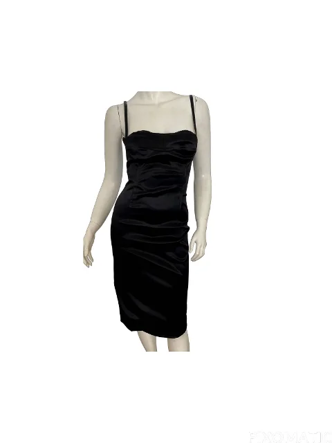 Black Acetate Dolce & Gabbana Dress
