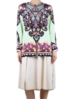 Multicolor Silk Etro Dress