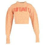 Orange Wool Rotate Birger Christensen Sweater