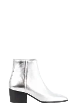 Silver Leather The Kooples Boots