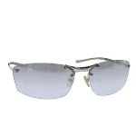 Silver Plastic Dior Sunglasses