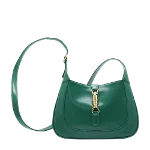 Green Leather Gucci Jackie