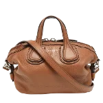 Brown Leather Givenchy Nightingale