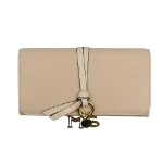 Beige Leather Chloé Wallet