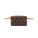 Brown Leather Louis Vuitton Florentine Pochette