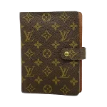 Brown Fabric Louis Vuitton Case