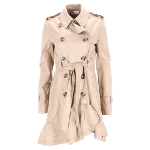 Beige Cotton Valentino Coat