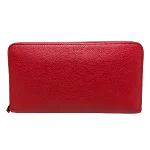 Red Leather Celine Wallet