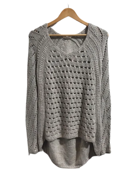 Grey Fabric Helmut Lang Sweater