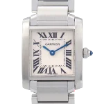 Silver Stainless Steel Cartier Watch