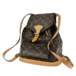 Brown Canvas Louis Vuitton Montsouris