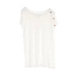 White Fabric Chanel Top