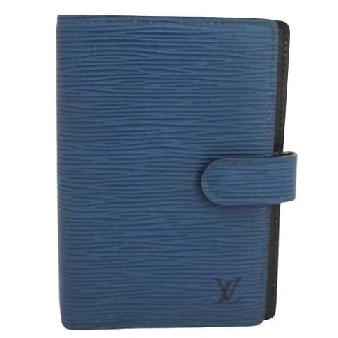 Blue Leather Louis Vuitton Agenda