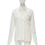 White Cotton Yohji Yamamoto Shirt