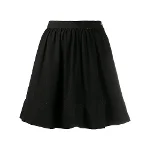 Black Cotton Comme des Garçons Skirt