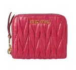 Pink Leather Miu Miu Case