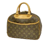 Brown Canvas Louis Vuitton Trouville