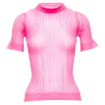 Pink Nylon Cecilie Bahnsen Top