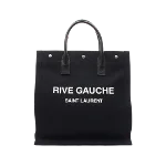 Black Cotton Yves Saint Laurent Tote